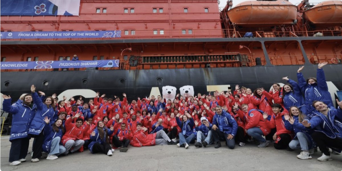 Школьники из 23 стран принимают участие в экспедиции «Росатома» «Ледокол знаний»