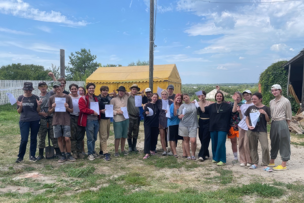 Студенты Академии вернулись с археологических раскопок на городище Старая Рязань
