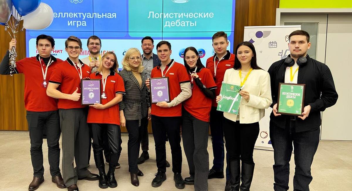 Студенты Академии победили в Студенческих логистических играх Elective 2025