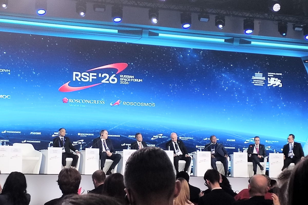 Представители ИГСУ Президентской академии приняли участие в Российском космическом форуме