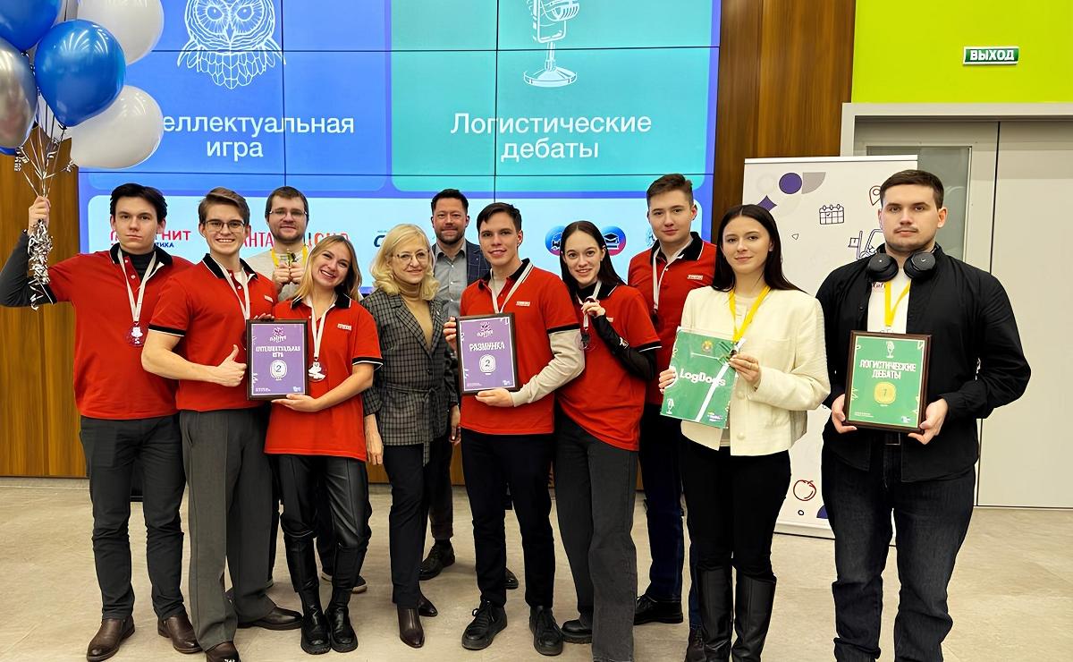 Студенты Академии победили в Студенческих логистических играх Elective 2025