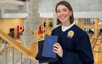 A student of the University of Valencia was awarded a bachelor’s degree in the program Management of international projects and programs (Russian-Spanish program with in-depth study of foreign languages)